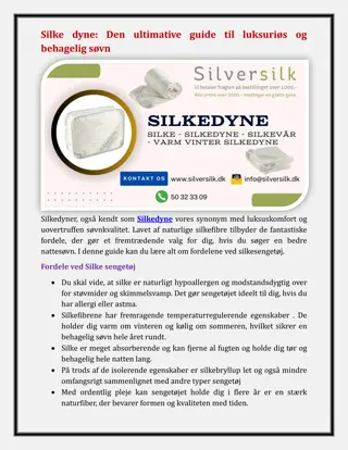 Silkedyne