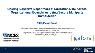 Secure Multiparty Computation for Department of Education Data Sharing