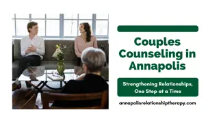 Couples Counseling in Annapolis: Enhancing Relationships