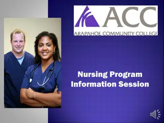 Explore Nursing Program Information Session Details