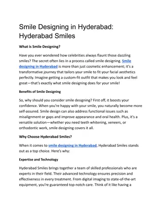 Smile Designing in Hyderabad_ Hyderabad Smiles