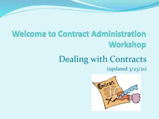 Key Roles and Responsibilities in Contract Administration