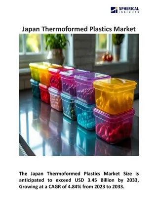 Japan Thermoformed Plastics Market