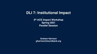 Maximizing Institutional Impact through ACE Centers of Excellence