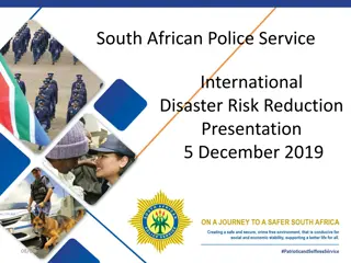 South African Police Service Legislative Mandate Overview