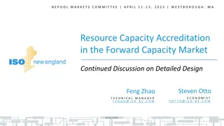 Resource Capacity Accreditation in the Forward Capacity Market: Continued Discussion and Detailed Design