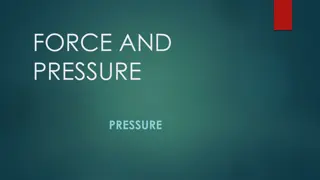 Pressure in Physics and Daily Life