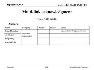 Enhancing IEEE 802.11 with Multi-Link Acknowledgment Mechanism