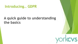 GDPR: A Quick Guide to Compliance