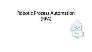 Robotic Process Automation (RPA) in Business