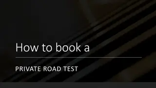 Step-by-Step Guide to Booking a Private Road Test Online