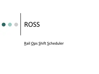 ROSS Rail Ops Shift Scheduler Overview