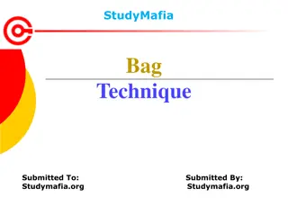 Efficient Nursing Care with Bag Technique: Principles, Considerations, and Steps