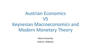 Contrasting Austrian Economics vs. Keynesian Macroeconomics