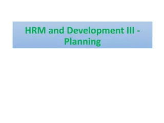 Strategic Human Resource Planning: Process and Importance