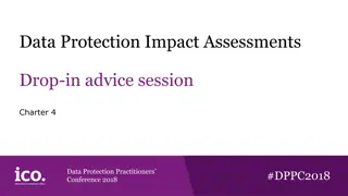 Data Protection Impact Assessments (DPIA) at DPPC2018