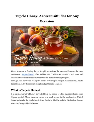 Tupelo Honey_ A Sweet Gift Idea for Any Occasion