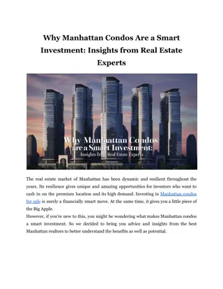 Why Manhattan Condos Are a Smart Investment_ Insights from Real Estate Experts