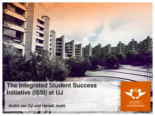 UJ Integrated Student Success Initiative Overview