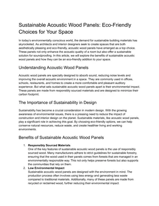 Sustainable Acoustic Wood Panels_ Eco-Friendly Choices for Your Space