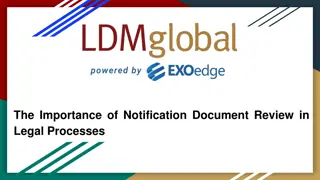 The Importance of Notification Document Review in Legal Processes