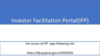 Step-by-Step Guide for Accessing Investor Facilitation Portal (IFP)