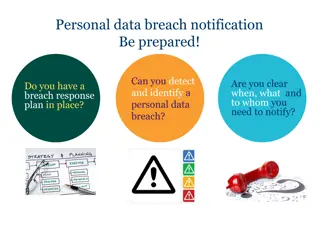 Essential Steps for Personal Data Breach Management