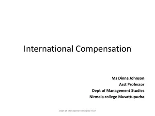 Challenges and Objectives of International Compensation Management