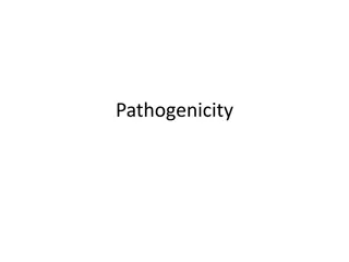 Pathogenicity in Infectious Diseases and Parasitism