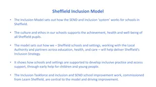 Sheffield Inclusion Model: Supporting Achievement and Well-being in Schools