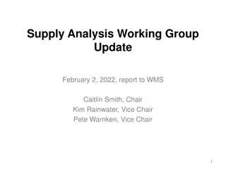 ERCOT Supply Analysis Working Group February 2022 Update Report