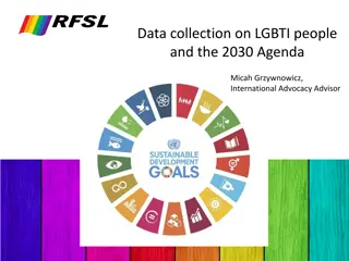 LGBTI Inclusion and the 2030 Agenda