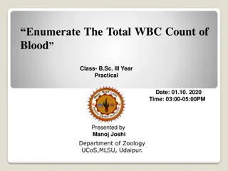 Enumerate Total WBC Count of Blood: Practical Guide for B.Sc. III Year Students