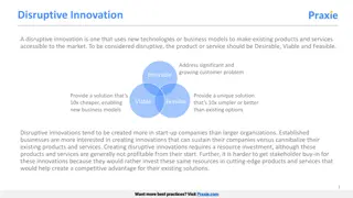 Exploring Disruptive Innovation Potential