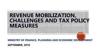 Uganda's Tax Policy and Revenue Mobilization: Challenges and Measures