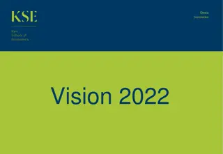 KSE Vision 2022: Building Intellectual Capacity for Economic Growth in Ukraine