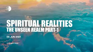 Exploring the Spiritual Realm: God, Eternity, and Heaven