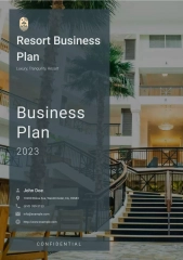 Resort Business Plan Example