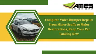 Complete Volvo Bumper Repair From Minor Scuffs to Major Restorations, Keep Your Car Looking New