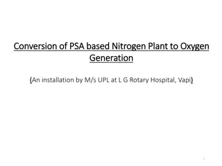 Conversion of Nitrogen Plant to Oxygen Generation at L.G. Rotary Hospital, Vapi