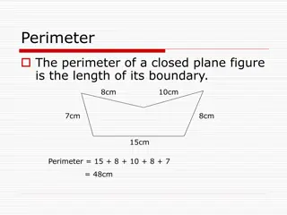 Perimeter and Area of Geometric Figures