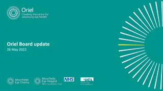 Overview of Oriel Programme and National Hospital Programme Update