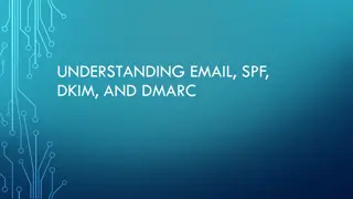 UNDERSTANDING EMAIL,SPF,DKM,AND DMARC