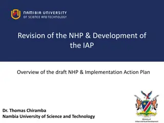 Development and Revision of National Housing Policy and Implementation Action Plan Overview