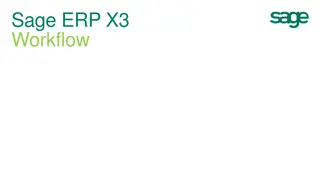 X3 Workflows for Efficient Business Processes