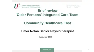 Integrated Care Programme for Older Persons in Community Healthcare