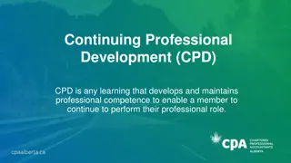 Continuing Professional Development (CPD) for Professional Growth