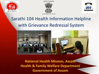 Enhancing Healthcare Access: Sarathi 104 Health Information Helpline in Assam