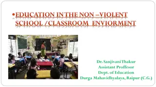 Promoting Non-Violence in Education: Strategies and Importance