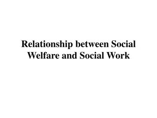 The Relationship Between Social Welfare and Social Work